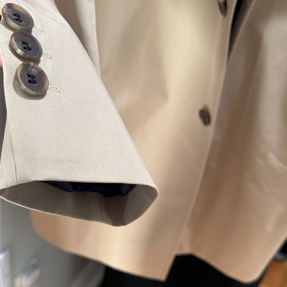 Beige Hockerty Men's made-to-measure Trench Coat - Picture 4 of 5